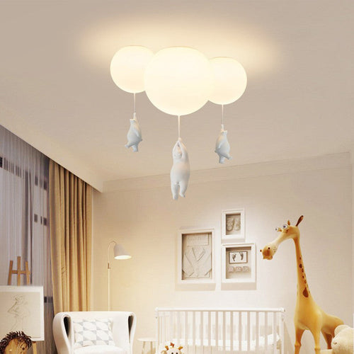 Aria – Plafoniera con orsetto e palloncino – dettaglio 2