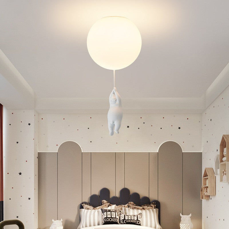 Aria – Plafoniera con orsetto e palloncino – dettaglio 8