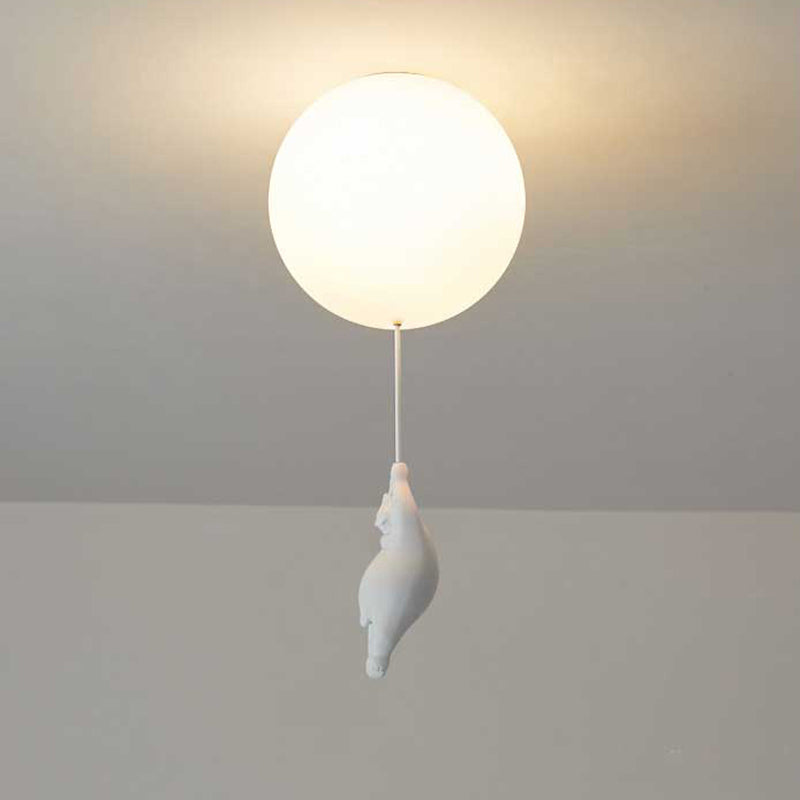 Aria – Plafoniera con orsetto e palloncino – dettaglio 13