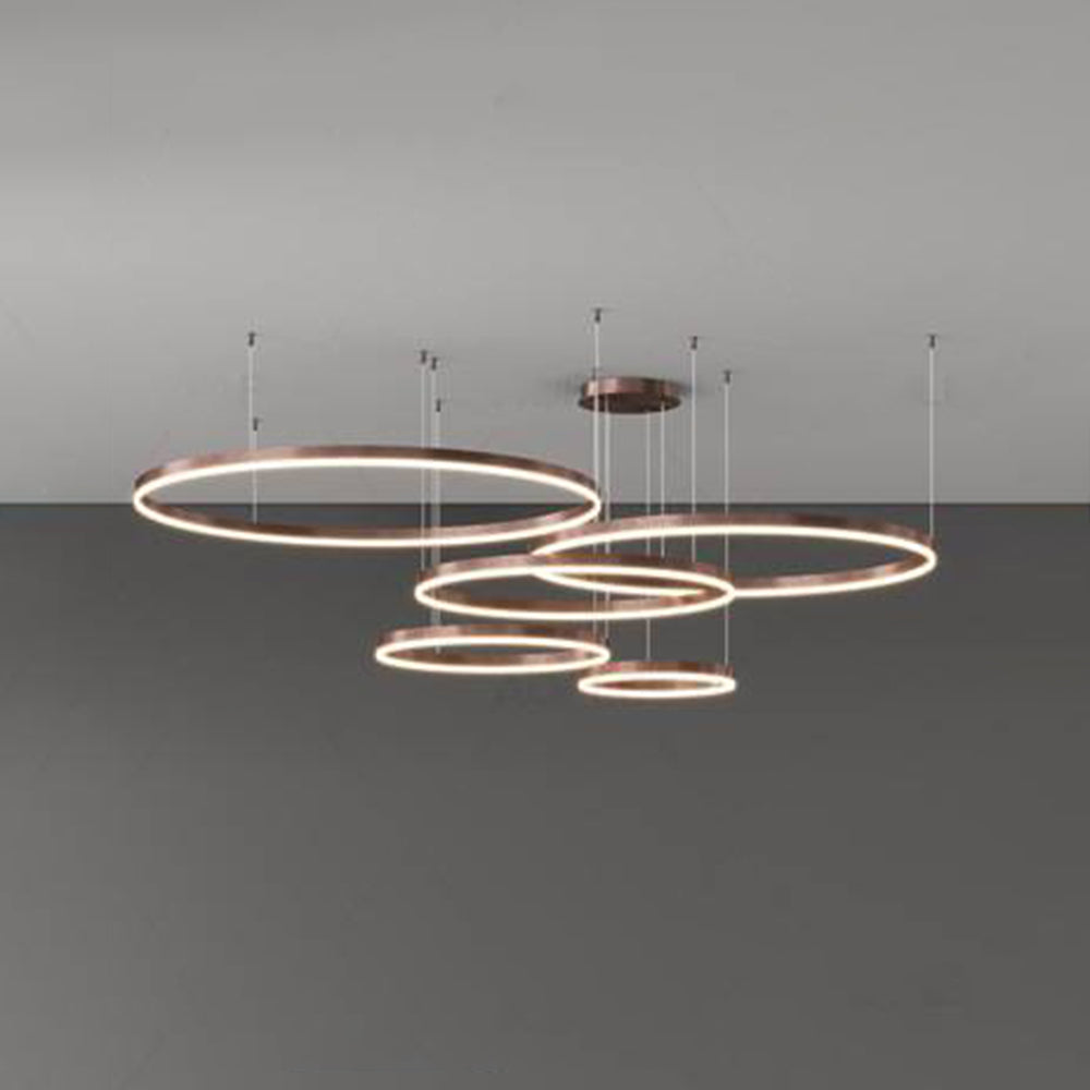 Arisha – Lampada a sospensione LED ad anelli – dettaglio 23