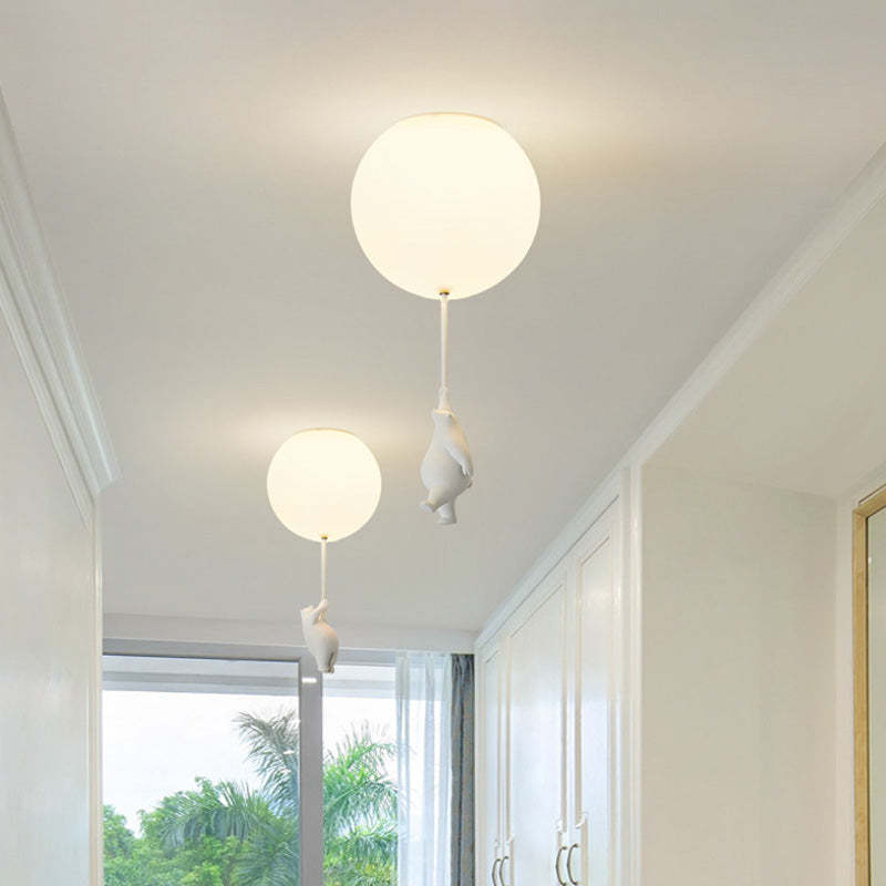 Aria – Plafoniera con orsetto e palloncino – dettaglio 6