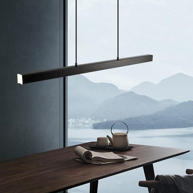 Arisha – Lampada a sospensione LED lineare – dettaglio 10