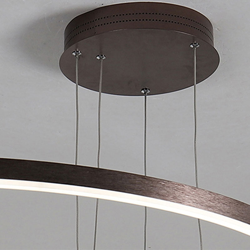 Arisha – Lampada a sospensione LED ad anelli – dettaglio 33
