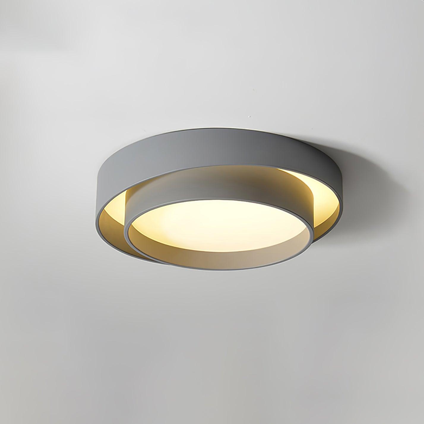 Arisha – Plafoniera LED a doppio anello – dettaglio 17