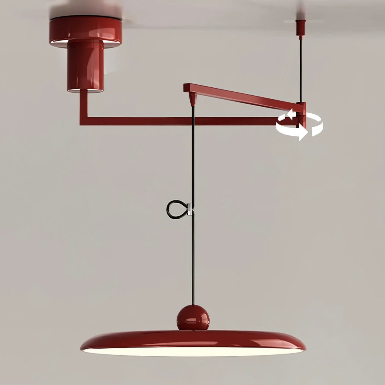 Aira – Lampada a sospensione con braccio regolabile – dettaglio 22